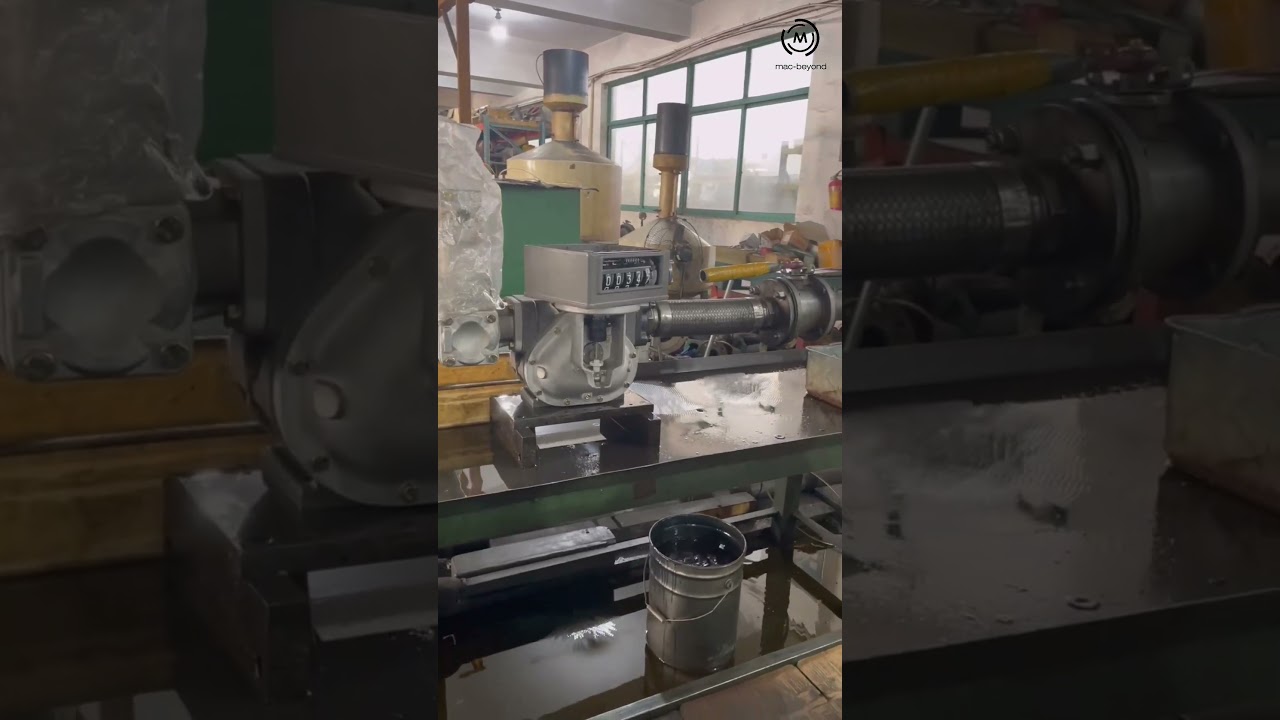 Oil station diesel fuel flowmeter 