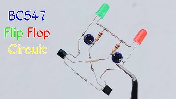 Blinking Led Circuit // Flip Flop Circuit // BC547 Project // Led Project