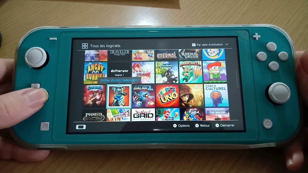 🎮 Présentation de mes jeux Switch en mode téléchargé 🎮 - YouTube