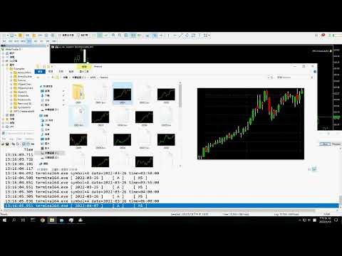 使用 python + mplfinance 產生 機器學習 訓練標籤 MT4 MT5
