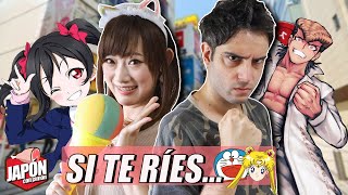 24 HORAS HABLANDO JAPONÉS DE ANIME | Reto y Castigo en Akihabara