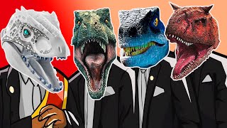 Jurassic World (Best Dinosaur Escapes & Closest Calls) - Coffin Dance Song Meme Cover