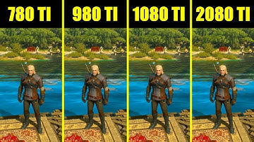 The Witcher 3 RTX 2080 TI Vs GTX 1080 TI Vs GTX 980 TI Vs GTX 780 TI Frame Rate Comparison