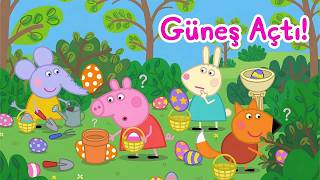 Peppa Pig ☀️ Güneş Açtı, Bahçeye Koşalım! 🏃‍♂️ Eğlenceli Bahar Maceraları 🍦 Çocuk Çizgi Filmleri