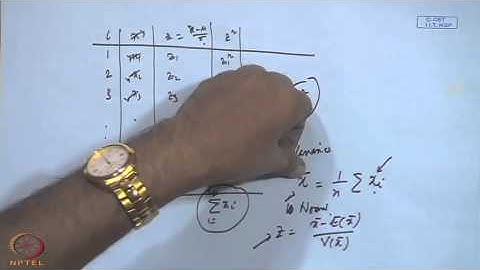 Mod-01 Lec-04 Sampling distribution