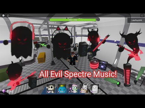 Roblox Tower Heroes All Evil Spectre Music Youtube - defeat evil tempre roblox