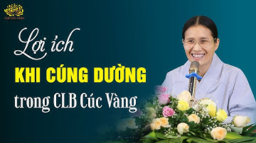 Lợi ích khi tham gia Pháp bố thí, cúng dường tại CLB Cúc Vàng