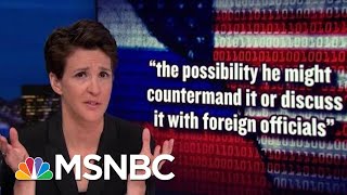 Donald Trump Flips Out Over NYT Report On New US Aggression With Russia | Rachel Maddow | MSNBC
