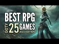 Top 25 best rpg games of the year of 2023  goty 2023 edition