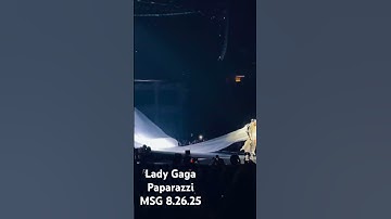 I’m your biggest fan @LadyGaga @MadisonSquareGarden #ladygaga