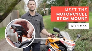 Meet the Peak Design Motorcycle Stem Nut Mount, with Max Maloney