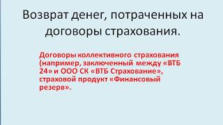 видео Как провести возврат страховой премии при досрочном погашении кредита?