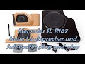 Im Mercedes SL R107 neue Lautsprecher und Subwoofer | Vorstellung plug and play Soundsystem