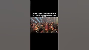Thumbnail of Miguel Cornejo y Juan freer cantando yo vengo de la nada #boxeadoresmexicanos Oscar durante