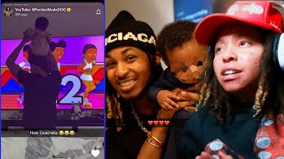 DDG Snaps🔥LoftyLiyah Reacts To DDG Q/A | Halo Concert!