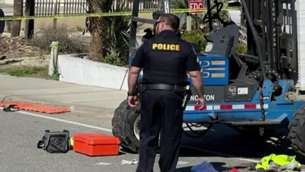 Forklift runs over, kills woman in Daytona Beach YouTube