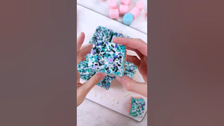 Color changing MARSHMALLOWS? 🍡🎂 #food #shorts