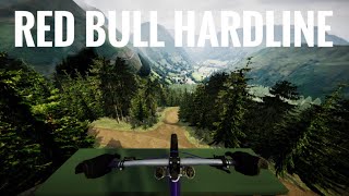 Realistic Downhill Mountain Bike Videogame Course || Red Bull Hardline screenshot 3