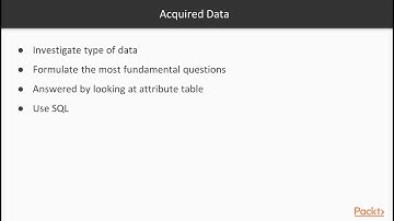 Practical GIS - Fundamentals of Open Source GIS : Using the Attribute Table | packtpub.com