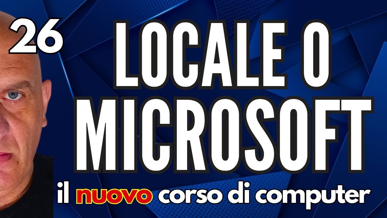 ❓ Account locale vs. Microsoft: qual è la differenza per te?