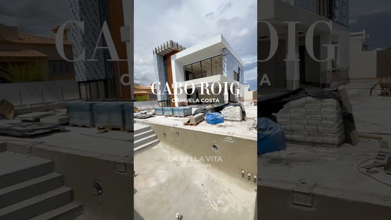 It’s gonna be 🔥 New Build Villa for sale in Cabo Roig, Orihuela Costa 
