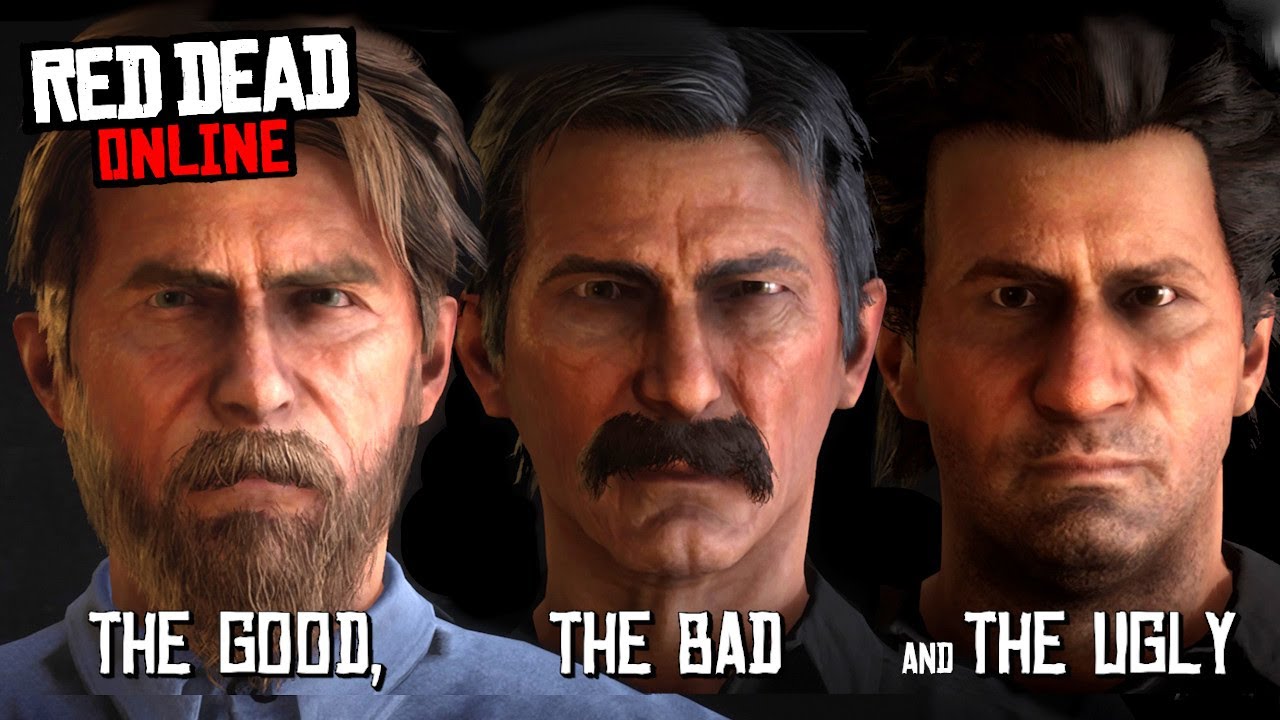 THE GOOD THE BAD AND THE UGLY: Blondie, Angel Eyes & Tuco RDR2 ...