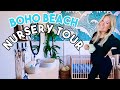 BABY BOY NURSERY TOUR | BOHO BEACH INSPIRED | WALL TRANSFORMATION