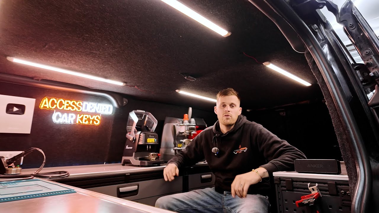 A Tour of my Mobile Work Shop! | Access Denied Car Keys Van Tour