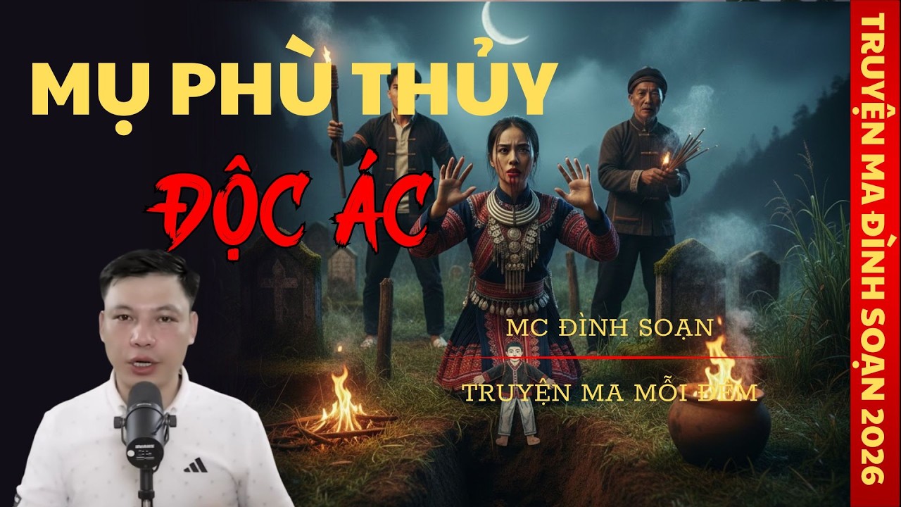 TRUYỆN MA MC ĐÌNH SOẠN : MỤ PHÙ THỦY ĐỘC ÁC | TRUYỆN MA CÓ THẬT