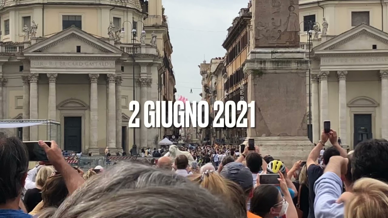 Sorvolo Frecce Tricolori Roma 2 Giugno 2021
