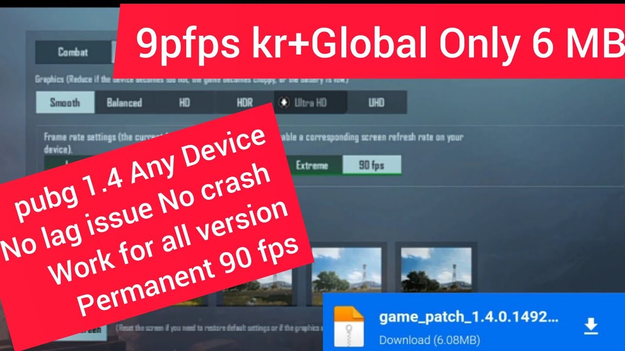 Enable to 90fps permanently || 