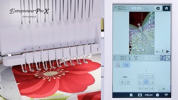 PR1055X - Basic Operation 06 - Checking the embroidery area