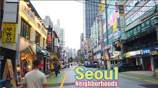 Seoul, Korea, Gangnam - Walking Tour of Neighborhood - 4K - Daechi 4-dong [Gangnam-gu 3] 3(3)-15