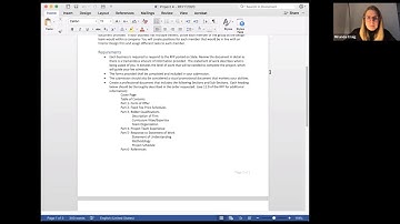 Project 4: RFP Response
