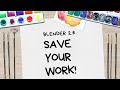 The Importance of Saving Your Textures