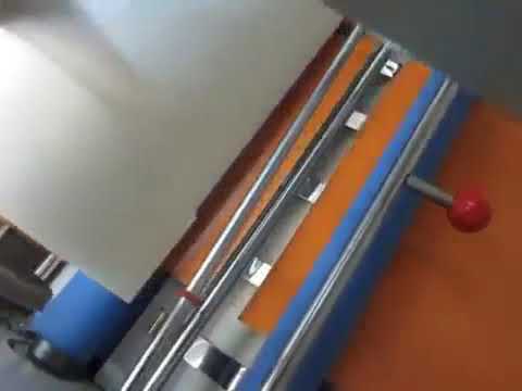 Рулонный лаинатор Bulros PD360C в работе Рулонный лаинатор Bulros PD360C в работе