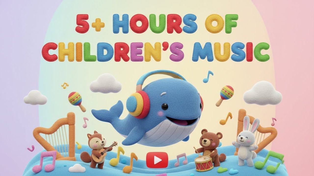 🥳 5+ Hours of FUN Childrens Music for Kids! 🎶 Non-Stop Party Songs & Jingles #childrensmusic ...