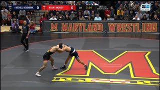 Mitchell Mesenbrink(PSU) vs Ryan Money(MD) 1\/28\/24 (Jeff Byers Radio Call)