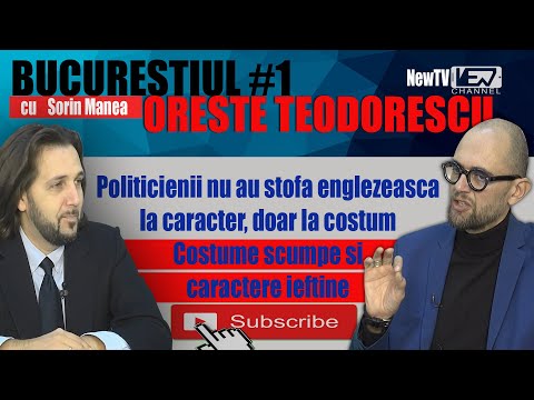 Oreste dezlantuit la adresa politicienilor  Ce nu poti vedea la tv vezi in podcastul Bucurestiul ep1