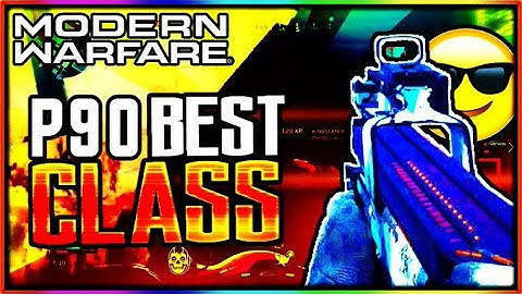 THIS GUN IS INSANE! - OVERPOWERED P90 CLASS SETUP after UPDATE 1.11 COD MW! (MW BEST CLASS SETUP)
