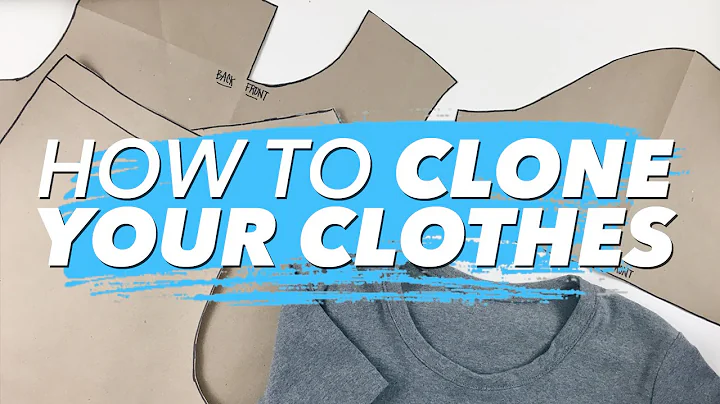How to Make Patterns from Your Clothes (CLONE YOUR WARDROBE) | WITHWENDY