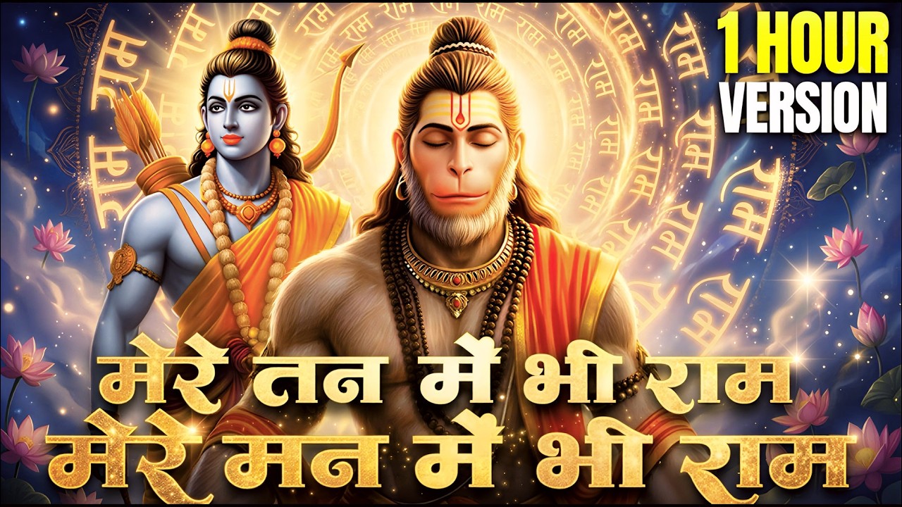 मेरे तन में भी राम मेरे मन में भी राम | Ram Naam Kirtan | Ram Naam | Ram Dhun | Mere Man Me Bhi Ram