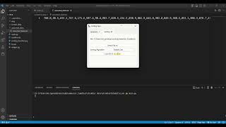 GUI Sorting Application with PySide6
