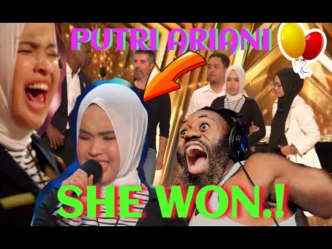 WAIT FOR IT | Putri Ariani WON A GOLDEN BUZZER from Simon Cowell Ask For A Second Song (REACTION!!!)