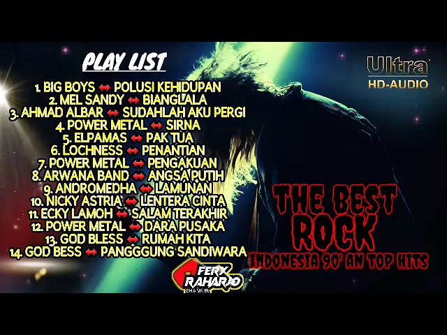 the best rock indonesia nostalgia 90an terpopuler class=