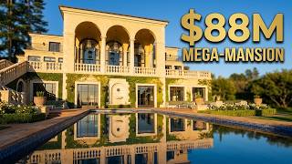 Billionaire Lifestyle Revealed | $88M Hillsborough Mega Mansion Full Tour