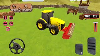 Game Traktor Panen Padi - Game Simulator Mobil Mobilan Traktor Pertanian - Android Gameplay screenshot 2