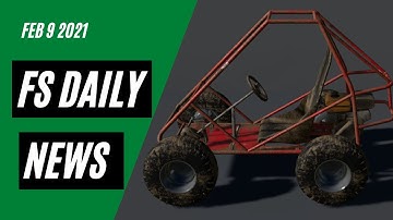 FS DAILY NEWS! Go Carts, International Series, Plus Testing List | Farming Simulator 19
