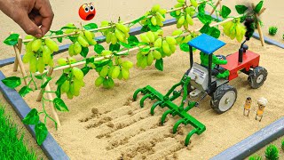 Diy mini tractor making modern cultivator and land leveler machine for agriculture