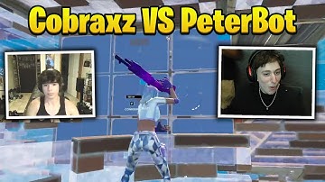 Cobraxz VS PeterBot 1v1 Zone Wars